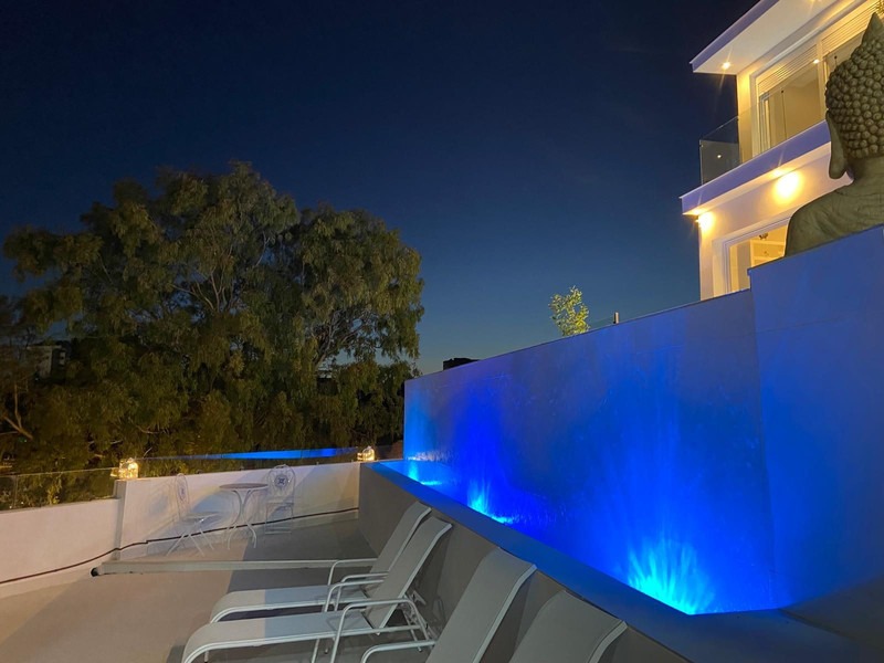 Swimming Pool at night