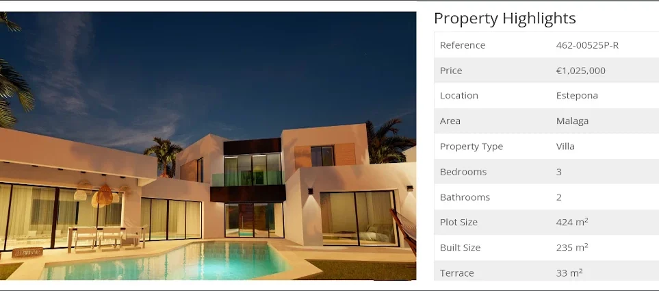 17 more estepona villas details