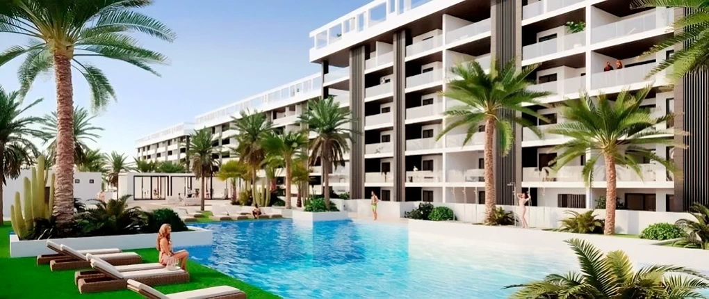 Torrevieja Apartments 2-3 bed, 2 bath €245,000-530,000