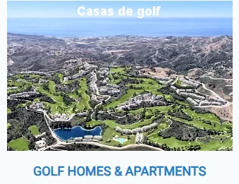 Costa del Sol Golf Homes and Apartments for Sale